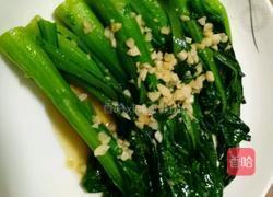 蒜蓉菜心的做法图解3
