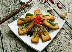 豆腐炒韭菜
