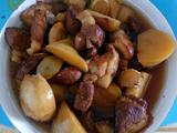 红烧肉炖土豆
