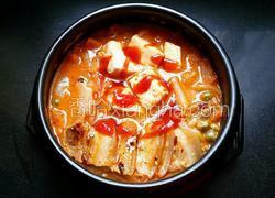 辣白菜豆腐汤
