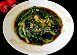 蒜香蚝汁油麦菜