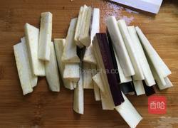 大盘茄子豆角的做法图解4