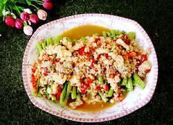 蒜蓉肉末豆角