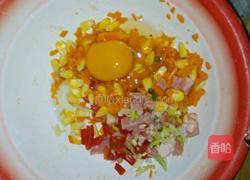 鸡蛋蔬菜饼的做法图解1