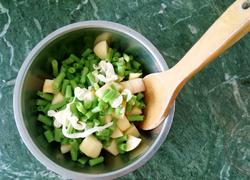 苹果桃子豆角沙拉（一天一菜）