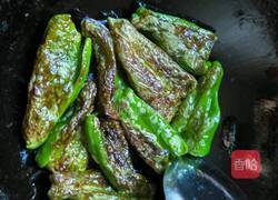 蜂蜜虎皮青椒的做法图解2