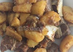 红烧土豆焖羊肉