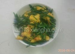 鸡蛋炒韭菜