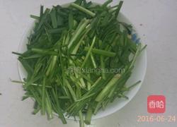鸡蛋炒韭菜的做法图解1