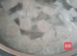 白灼里脊菜心的做法图解3