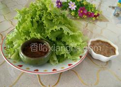 生菜两吃（蘸酱蒜泥）