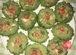 苦瓜酿肉的做法图解9