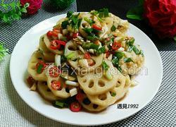 凉拌藕片