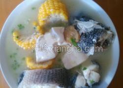 黑鱼玉米豆腐汤