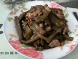 肉丝炒茄子