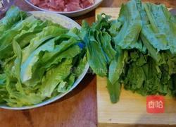 清炒油麦菜的做法图解1