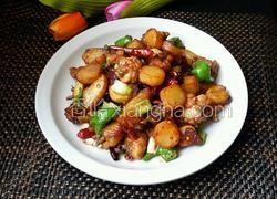 香辣土豆炒鸡块