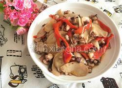 爆炒香辣鱿鱼杏鲍菇