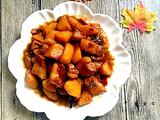 土豆焖五花肉