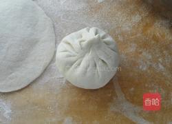 韭菜素馅包子的做法图解12