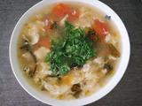呛锅番茄紫菜蛋花汤的做法[图]