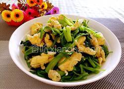 菠菜炒鸡蛋
