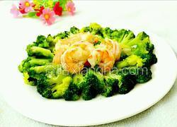 西兰花炒虾仁