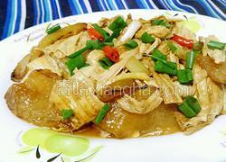 快手菜～冬瓜炒腐竹