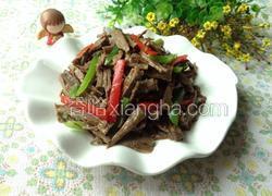 彩椒拌笋干