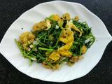 香菜鸡蛋～家常菜的做法[图]