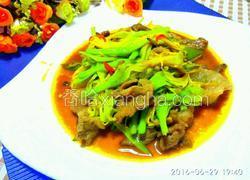 五花肉炒黄花