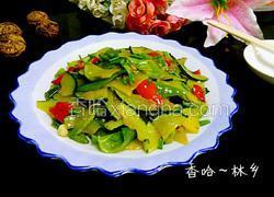 辣椒炒嫩南瓜