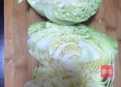 醋溜卷心菜的做法图解2