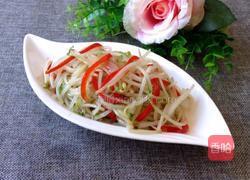 凉拌绿豆芽的做法图解6