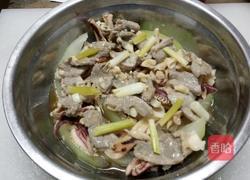 鸭肉干鱿蒸冬瓜的做法图解6