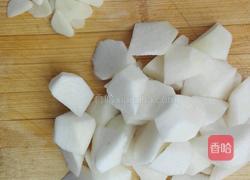 油呛白萝卜～家常菜的做法图解2
