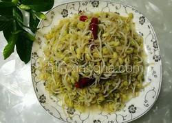 炝炒绿豆芽