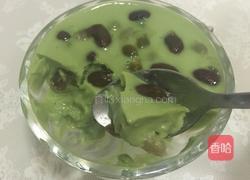 蜜豆青汁酸奶冻的做法图解6