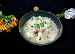  肥肉炖白萝卜