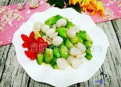鲜荔枝炒丝瓜