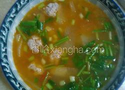 冬瓜肉丸西红柿汤