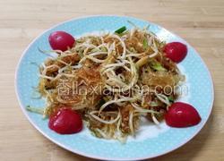 豆芽炒粉丝