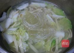 白菜干豆腐拌粉丝的做法图解3
