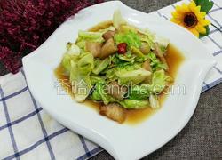 手撕卷心菜炒五花肉