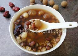 桂圆莲子红豆粥