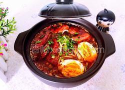 牛肉烤肠蔬菜面