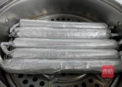 锡纸糯米肉肠(蒸屉版）的做法图解9