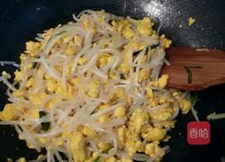 绿豆芽炒鸡蛋的做法图解10