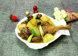 白萝卜炖鸭肉