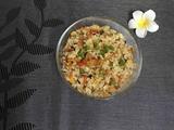彩椒咸肉香菇炒饭的做法[图]
